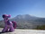 Size: 4320x3240 | Tagged: safe, artist:v0jelly, twilight sparkle, g4, figure, irl, mount saint helens, mountain, photo, ponies around the world, toy, volcano, washington