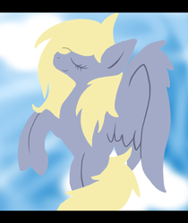 Size: 819x976 | Tagged: safe, artist:thefaithkeeper, derpy hooves, pegasus, pony, g4, female, mare, portrait, solo