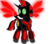 Size: 1024x898 | Tagged: safe, artist:clamstacker, oc, oc only, oc:niggertron, alicorn, pony, alicorn oc, male, red and black oc, simple background, solo, spread wings, stallion, transparent background, vector, wings