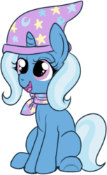 Size: 197x322 | Tagged: safe, artist:lulubell, trixie, pony, unicorn, g4, female, mare, simple background, solo, transparent background, younger