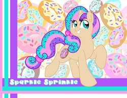 Size: 1017x786 | Tagged: safe, artist:neeko48, oc, oc only, pony, unicorn, donut, solo