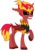 Size: 3501x5000 | Tagged: dead source, safe, anonymous artist, sunset shimmer, alicorn, demon, demon pony, original species, pony, equestria girls, g4, my little pony equestria girls, absurd resolution, cloven hooves, equestria girls ponified, female, ponified, simple background, solo, sunset satan, transparent background, unshorn fetlocks, vector