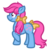 Size: 1024x1024 | Tagged: safe, artist:furrgroup, bow tie (g1), pony, g1, g4, bow, female, g1 to g4, generation leap, raised hoof, simple background, solo, tail bow, transparent background, vector