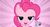 Size: 635x337 | Tagged: safe, screencap, pinkie pie, a friend in deed, g4, my little pony: friendship is magic, bedroom eyes, female, fourth wall, hub logo, out of context, smile song, solo