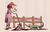 Size: 1944x1260 | Tagged: safe, artist:chocolatesun, gummy, pinkie pie, g4, duo, humanized, rock farm