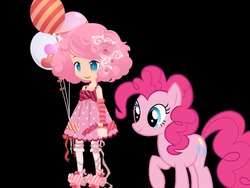 Size: 800x600 | Tagged: safe, pinkie pie, human, g4, balloon, humanized