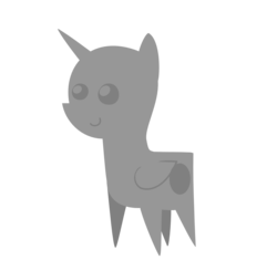 Size: 1700x1600 | Tagged: dead source, safe, artist:xtux345, alicorn, pony, .svg available, base, c:, chibi, cute, pointy ponies, pointy ponies base, simple background, smiling, solo, svg, template, transparent background, vector