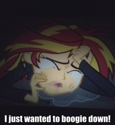 Size: 480x522 | Tagged: safe, edit, sunset shimmer, friendship is witchcraft, equestria girls, g4, my little pony equestria girls, crying, female, image macro, lunar slander, solo