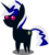 Size: 2000x2204 | Tagged: safe, artist:scourge707, oc, oc only, pony, unicorn, pointy ponies, solo