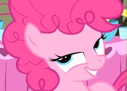 Size: 700x501 | Tagged: safe, screencap, pinkie pie, g4, the cutie mark chronicles, cropped, female, filly, filly pinkie pie, lidded eyes, solo, younger