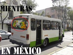 Size: 480x360 | Tagged: safe, human, bus, irl, irl human, mexico, mexilestia, photo, van