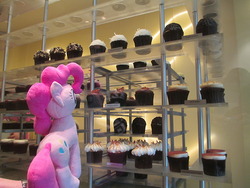 Size: 500x375 | Tagged: safe, artist:template93, pinkie pie, g4, cake, food, irl, photo, plushie