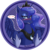 Size: 1000x1000 | Tagged: safe, artist:skykain, princess luna, g4, blushing, female, solo