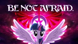 Size: 1920x1080 | Tagged: safe, artist:mr-kennedy92, edit, twilight sparkle, g4, bible, divine, equestrian empire, female, quote, solo, text, twilight sparkle (alicorn)