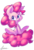 Size: 2849x4249 | Tagged: safe, artist:jggjqm522, pinkie pie, earth pony, pony, g4, female, high res, mare, simple background, solo, starry eyes, transparent background, wingding eyes