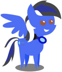 Size: 830x962 | Tagged: safe, artist:scourge707, oc, oc only, pegasus, pony, pointy ponies, solo
