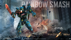 Size: 1920x1080 | Tagged: safe, rainbow dash, g4, crossover, jaeger, pacific rim