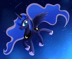 Size: 2181x1769 | Tagged: safe, artist:agletka, princess luna, g4, female, solo