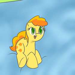 Size: 1000x1000 | Tagged: safe, artist:tastypony, peachy pie, g4, solo