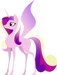 Size: 3000x3958 | Tagged: safe, artist:pixiepea, princess cadance, alicorn, pony, g4, female, mare, simple, simple background, solo, transparent background