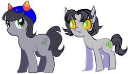 Size: 860x500 | Tagged: safe, artist:tearzah, crossover, homestuck, nepeta leijon, ponified