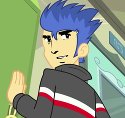 Size: 1145x1080 | Tagged: safe, edit, edited screencap, screencap, flash sentry, equestria girls, g4, my little pony equestria girls, brad, male, solo, yaranaika