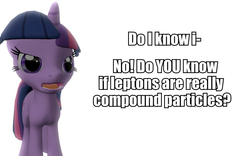 Size: 960x600 | Tagged: safe, artist:pinkie diane roosevelt phd, twilight sparkle, g4, 3d, female, freeman's mind, gmod, reaction image, reference, science, solo