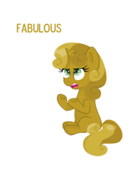 Size: 1024x1367 | Tagged: safe, artist:xxthatsmytypexx, sweetie belle, pony, unicorn, g4, female, filly, foal, luster dust, simple background, solo, sweetie gold, transparent background