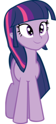 Size: 546x1194 | Tagged: safe, artist:php50, twilight sparkle, hybrid, original species, human head pony, equestria girls, g4, female, simple background, smiling, solo, transparent background, twismile, vector, wat, what has magic done, what has science done, wtf