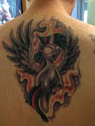 Size: 2448x3264 | Tagged: safe, twilight sparkle, human, g4, irl, irl human, photo, solo, tattoo, twilight sparkle (alicorn)