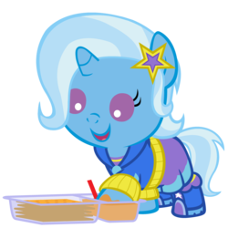 Size: 3520x3520 | Tagged: safe, artist:beavernator, trixie, pony, unicorn, equestria girls, g4, baby, baby pony, baby trixie, beavernator is trying to murder us, best pony, clothes, crackers, cute, daaaaaaaaaaaw, diatrixes, equestria girls outfit, equestria girls ponified, female, filly, filly trixie, foal, handi-snack, high res, hnnng, hoodie, human pony trixie, open mouth, peanut butter crackers, ponified, ponified humanized pony, simple background, smiling, solo, sweet dreams fuel, that pony sure does love peanut butter crackers, transparent background, vector, younger