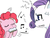 Size: 640x480 | Tagged: safe, artist:hasunoko, pinkie pie, rarity, g4, harmonica, music, musical instrument