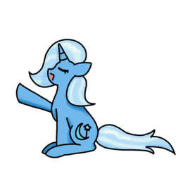 Size: 500x500 | Tagged: safe, artist:kaggy009, trixie, pony, unicorn, g4, female, mare, solo