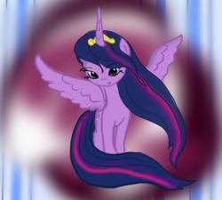 Size: 1500x1350 | Tagged: safe, artist:ambercatlucky2, twilight sparkle, alicorn, pony, g4, female, mare, solo, twilight sparkle (alicorn)