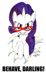 Size: 1173x1920 | Tagged: safe, artist:buckweiser, rarity, g4, female, glasses, solo