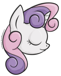 Size: 957x1185 | Tagged: safe, artist:jcosneverexisted, sweetie belle, pony, unicorn, g4, bust, female, filly, foal, simple background, solo, transparent background