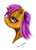 Size: 610x838 | Tagged: safe, artist:derp-my-life, scootaloo, g4, crying, female, punk, scar, scootasad, solo