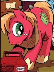 Size: 174x231 | Tagged: safe, idw, big macintosh, earth pony, pony, g4, iwtcird, male, solo, stallion