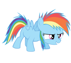 Size: 1700x1500 | Tagged: safe, artist:ocarina0ftimelord, rainbow dash, g4, female, filly, filly rainbow dash, simple background, solo, transparent background, vector