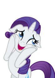 Size: 2828x4000 | Tagged: safe, artist:drpancakees, rarity, pony, unicorn, g4, the crystal empire, belly, bipedal, cute, female, hind legs, raribetes, simple background, solo, squishy, squishy cheeks, swoon, transparent background, vector