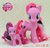 Size: 720x698 | Tagged: safe, pinkie pie, earth pony, pony, g4, brushable, fashion style, female, goth, gothic pinkie, irl, photo, pinkie pie's boutique, taobao, toy