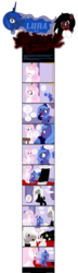 Size: 1528x5287 | Tagged: safe, artist:ardonsword, princess celestia, princess luna, g4, alucard, cewestia, crossover, cute, filly, hellsing, pink-mane celestia, royal guard, s1 luna, woona