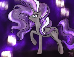 Size: 1280x985 | Tagged: safe, artist:demdoodles, nightmare rarity, g4, female, nightmare grayity, solo
