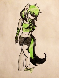 Size: 1536x2048 | Tagged: safe, artist:meep-is-best-pony, oc, oc only, oc:meep, anthro, anthro oc, solo