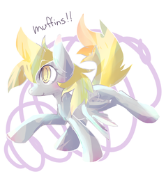 Size: 633x665 | Tagged: safe, artist:kolshica, derpy hooves, pegasus, pony, g4, female, mare, solo