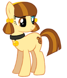 Size: 650x755 | Tagged: safe, artist:gomhoren, oc, oc only, oc:ga-on, earth pony, pony, female, heterochromia, mare, solo