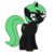 Size: 1500x1500 | Tagged: safe, artist:zee66, oc, oc only, oc:terminalhash, pony, unicorn, g4, death stare, glasses, linux, ponified, simple background, solo, terminal, transparent background