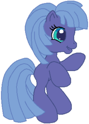 Size: 258x358 | Tagged: safe, artist:colossalstinker, color edit, princess luna, toola-roola, g3, g3.5, g4, female, palette swap, recolor, s1 luna, simple background, solo