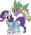 Size: 420x479 | Tagged: safe, artist:lulubell, rarity, spike, g4, female, male, older, ship:sparity, shipping, simple background, straight, transparent background