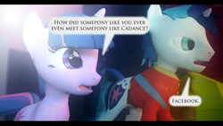 Size: 900x506 | Tagged: safe, artist:midnightmint-1, shining armor, twilight sparkle, g4, 3d, gmod